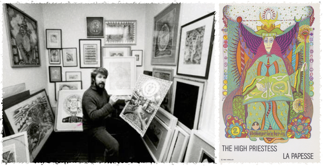 ‘Cosmic Courier’ and ‘Magical Joker’; celebrating Romani artist and musician, Walter Wegmüller